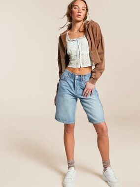 💙We The Free | Montana Bermuda Shorts | Size 31 | Cowgirl Blues